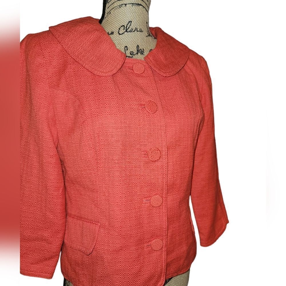 East 5th Button Down Jacket Size Small Salmon Color - Picture 3 of 6